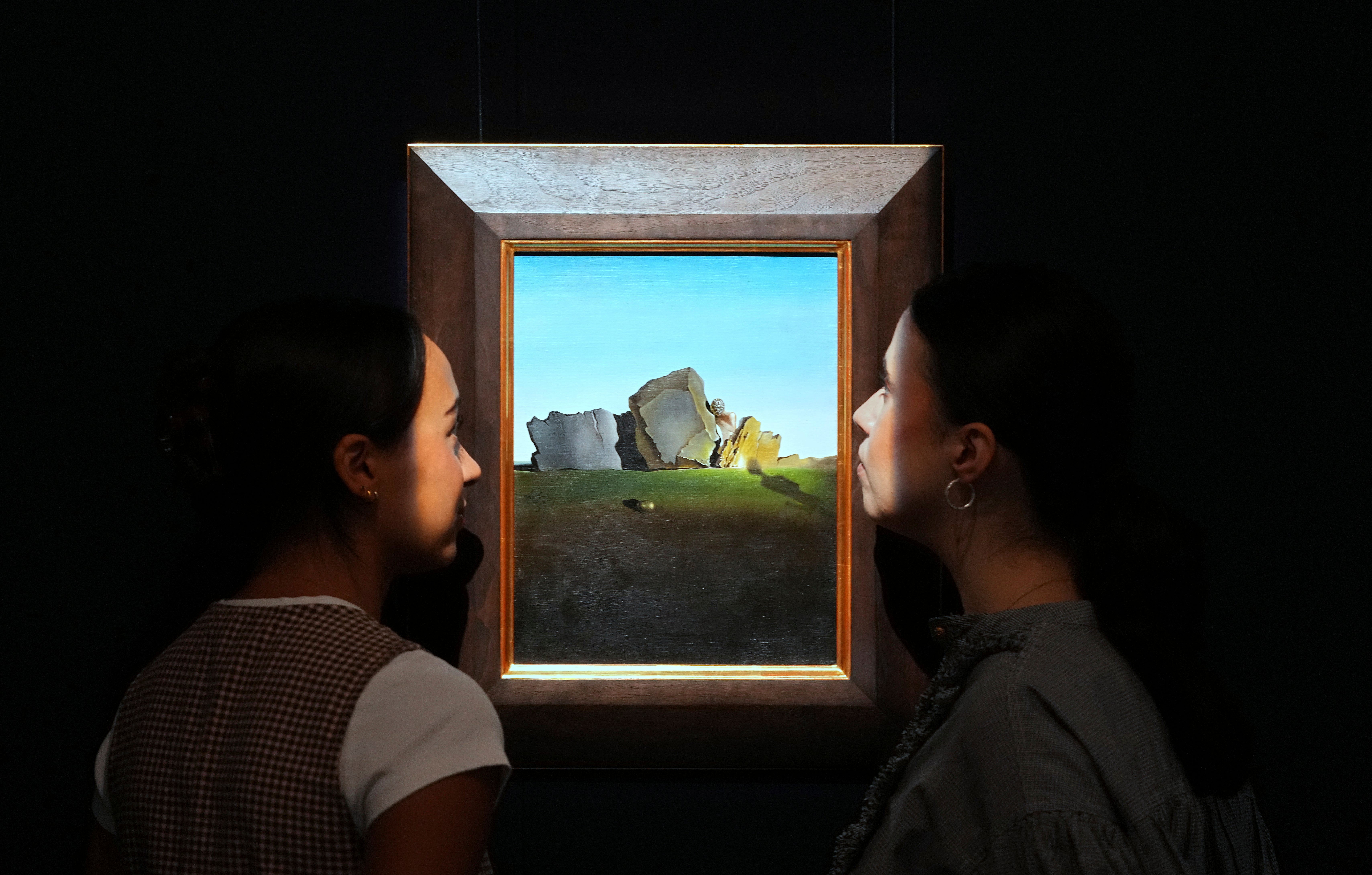 Baitcher allegedly presented the works of art as being by artists such as Salvador Dalí, whose art is represented here