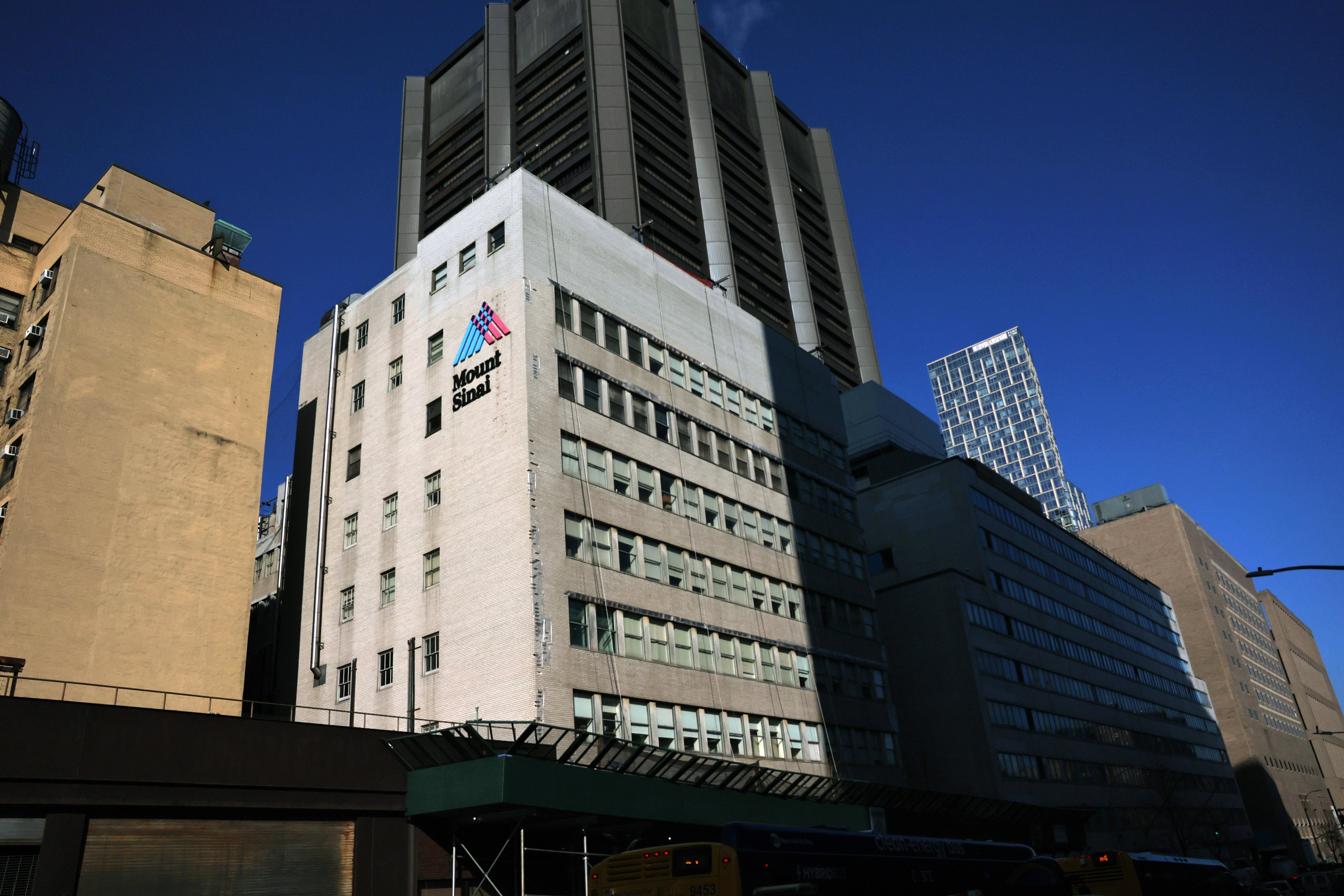 Mount Sinai Hospital in the Upper East Side neighborhood of New York City