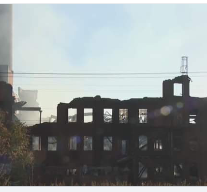 Massive Fire Engulfs Historic Bantam Jeep Building Overnight in Butler, Pennsylvania