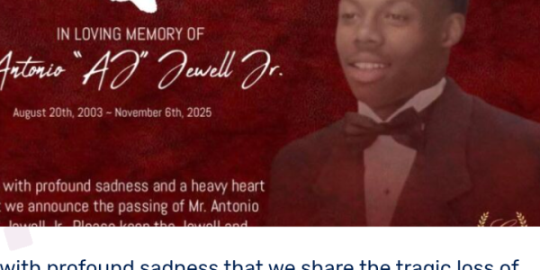 Clarke Central Graduate Antonio “AJ” Jewell Passes Suddenly, Leaving Athens Community in Mourning