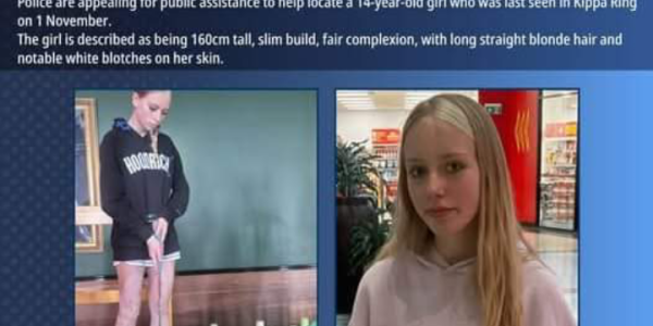 KIPPA RING, QLD — Police Launch Urgent Search for Missing 14-Year-Old Girl Amid Growing Concern